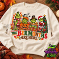 The Ber Months Are Here – Grinch Seasonal Apparel original garment mockup