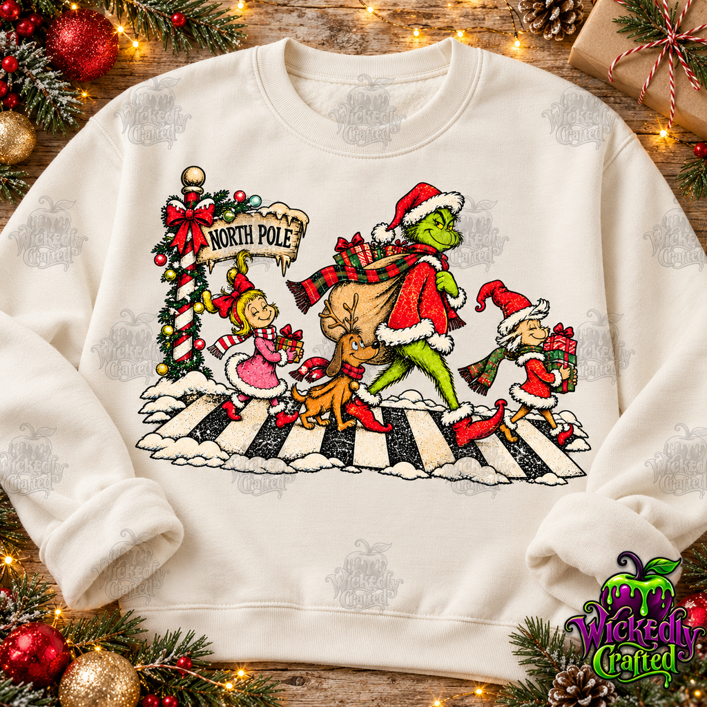 North Pole Christmas Character Parade Apparel – original mockup
