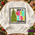 Have a Holly Jolly Christmas – Colorful Tree Apparel – original mockup